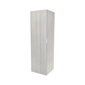 Lugna 2048 x 600 x 580mm Mist 3 Shelf 3 Drawers Left Hinged Door Storage Cabinet