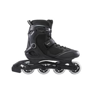 Decathlon - Men'S Inline Fitness Skates Fit100 - Black/Silver - Au 9.5 - Eu 44