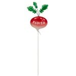 Decorative Vegetable Stake - Radish