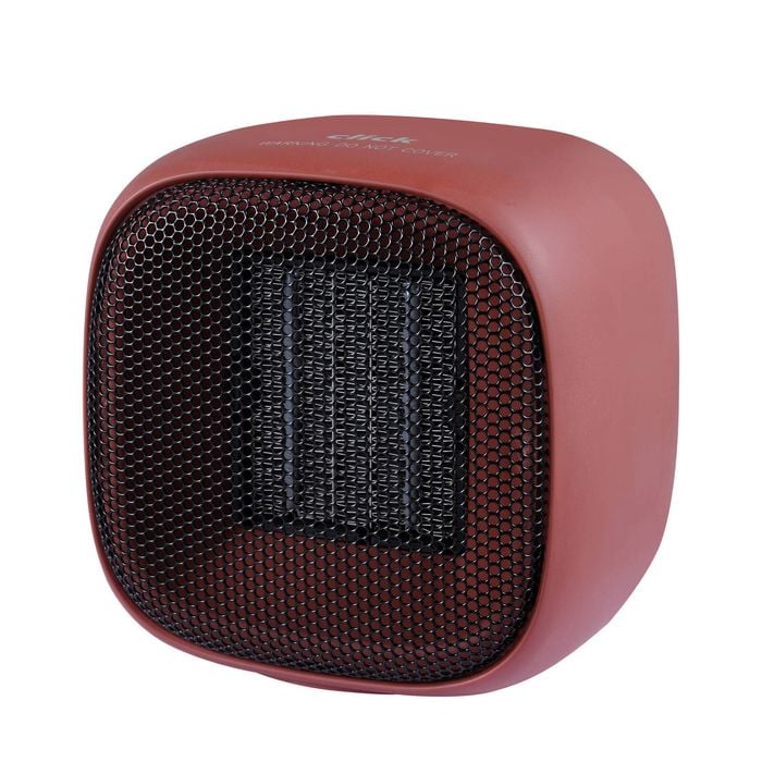 Click 600W Rust Desktop Ceramic Heater