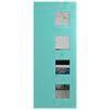 Hume Doors 1980 x 810 x 40mm Newington XN7 Entrance Door Glazed Clear - 810mm Glazed Clear