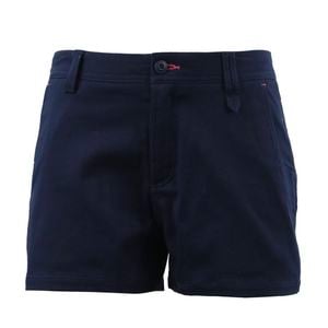 Tradie Womens Navy Midlength Shorts Size 10