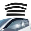 AUSGO Injection Weather Shields for Toyota Hilux Dual Cab 2025-Onwards Weathershields Window Visors Wind Deflectors