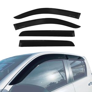 AUSGO Injection Weather Shields for Toyota Hilux Dual Cab 2025-Onwards Weathershields Window Visors Wind Deflectors