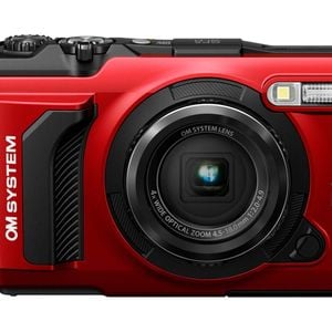 Om System Tough Tg-7 Digital Camera (red)