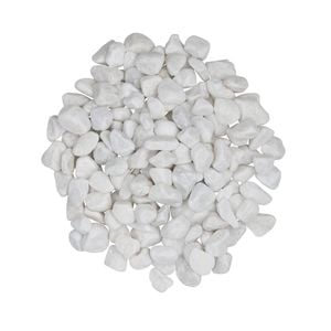 Tuscan Path 2kg 15-20mm Decorative White Pebbles