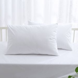 Dreamaker Baby Soft Touch Cot Waterproof Pillow Protector (Twin Pack)