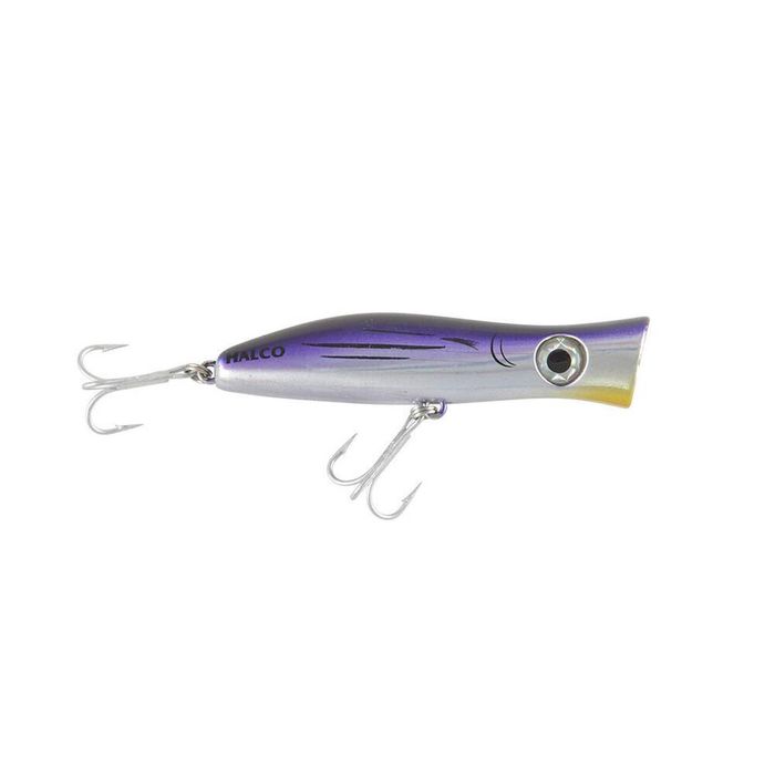 Halco Roosta Popper 105 Hard Body Surface Fishing Lure H79 Stripey