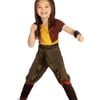Disney Raya and the Last Dragon Halloween Costume for Kids with Jumpsuit and Printed Accessories - Multi Colour, 3-5-YRS