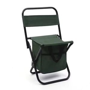 Folding Camping Chair With Carry Bag Green