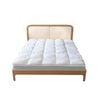 Royal Comfort 1000gsm Luxury Bamboo Mattress Pad Topper White King