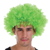 s DELUXE AFRO WIG Curly Hair Costume Party Fancy Disco 70s 80s Dress Up Green