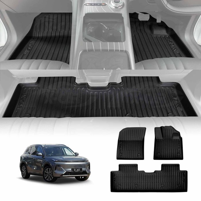 3D Floor Mats for Geely Starray EM-i 2025-Onwards  Car Mats Carpet Liner Set