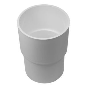 Icon Plastics 80mm PVC Round Socket Downpipe