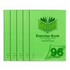 5x Spirax 70gsm 96 Page A4 14mm Dotted Third No.p109 Exercise Book/ Notebook