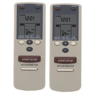 TAVICE 2 PACK Replacement Rinnai YKR-L/101E, Akai AK-9000WIFI Air Conditioner Remote Control