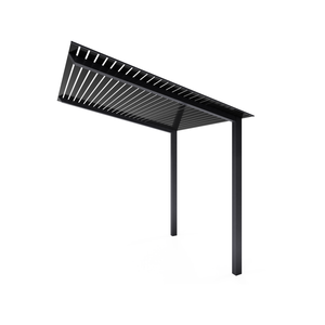 Exterior Life 6.0m Hollywood Monument/Black Pergola