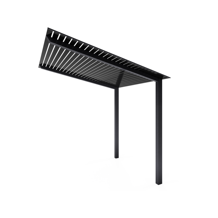 Exterior Life 6.0m Hollywood Monument/Black Pergola