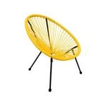 Marquee Kids Verna Yellow Chair