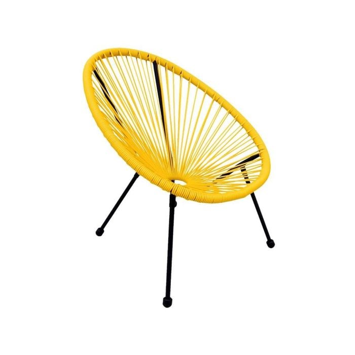 Marquee Kids Verna Yellow Chair