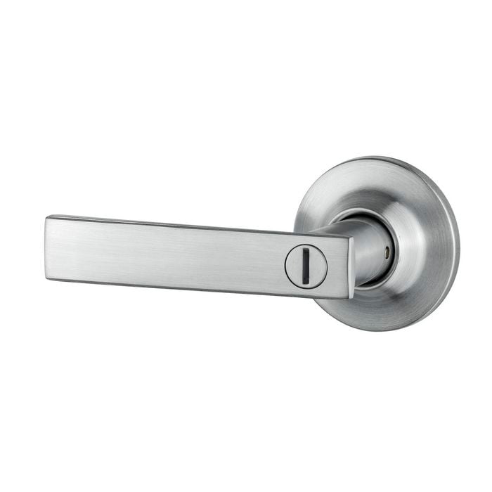 Sylvan Houston Privacy Leverset Satin Chrome Plate 