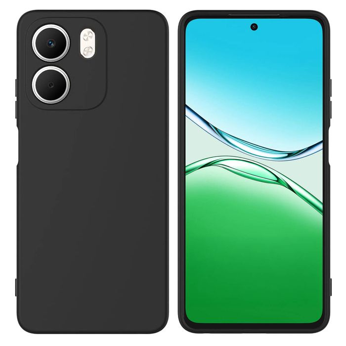 MEZON OPPO A5x 4G Slim Black TPU Gel Back Case Wireless Charging Compatible