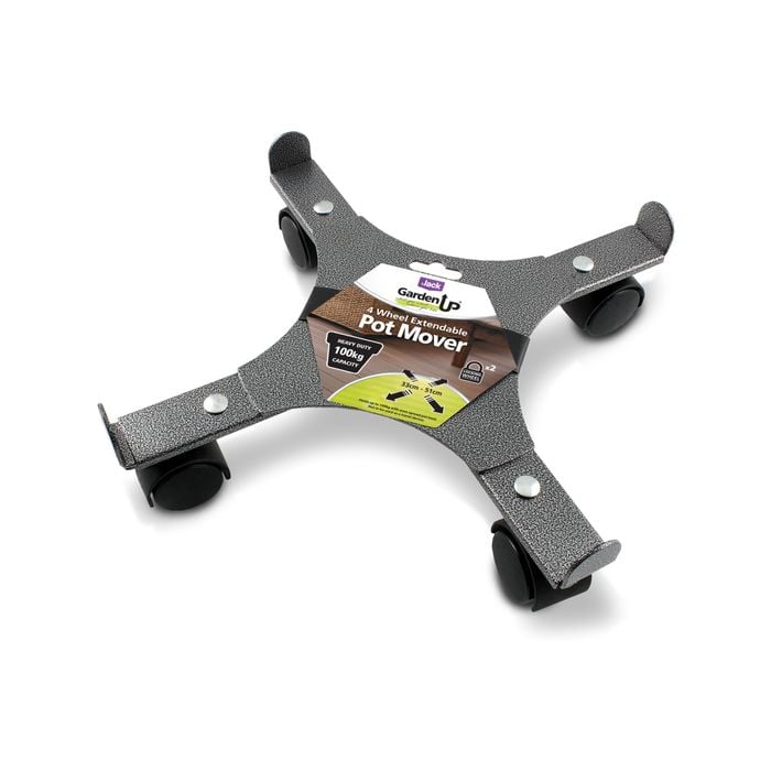 Jack 4 Wheel Heavy Duty Pot Holder