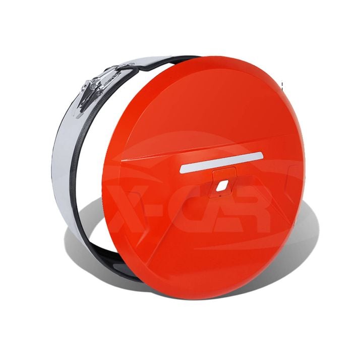 Orange Spare Wheel Cover with Stainless Steel Hoop for GWM Tank 300 2023-Onwards Protective