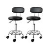 Artiss Salon Stools Black x2