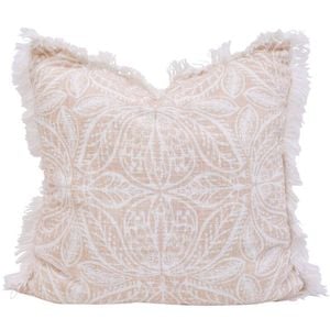 LVD Cotton Cushion w/Fringe Square Home Decor 50x50cm William Morris