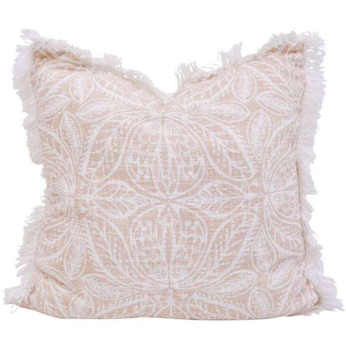 LVD Cotton Cushion w/Fringe Square Home Decor 50x50cm William Morris
