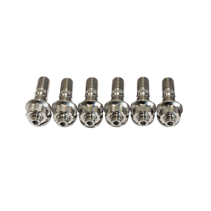 Titanium Turbo Charger Stud Kit For Nissan Pathfinder R51 YD25 2.5L 3-Bolt Type
