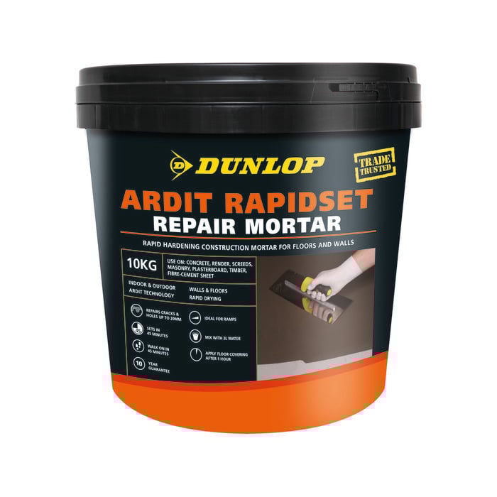 Dunlop 10kg Rapidset Repair Mortar