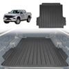 AUSGO 3D TPE Ute Mat for Volkswagen Amarok NF Dual Cab 2023-Onwards Fitted with Factory Plastic Tub Liner Tray Mat