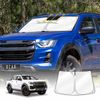 Windscreen Sun Shade For Isuzu D-max Dmax Dual Cab 2020-onwards Blocks Uv Rays Foldable Custom Sun Visor Sunshade Protector