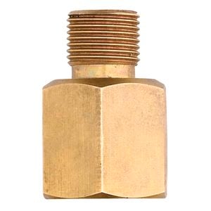 Gasmate Brass Gas Fitting Converts 1/4" BSP to 3/8" BSP