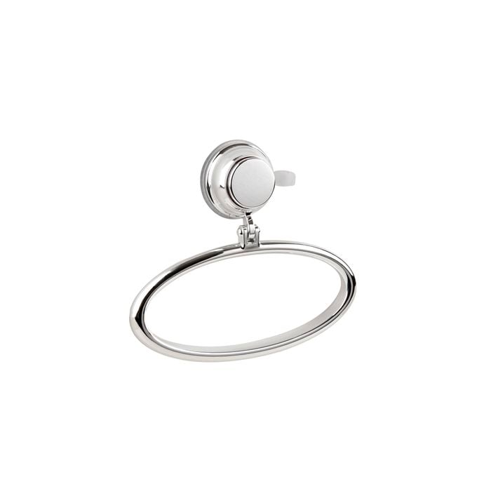 Naleon Chrome Super Suction Towel Ring