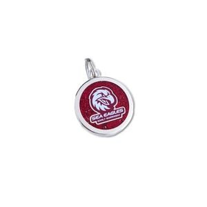 NRL Pet ID Tag - Manly Sea Eagles - Engravable - 25mm diameter