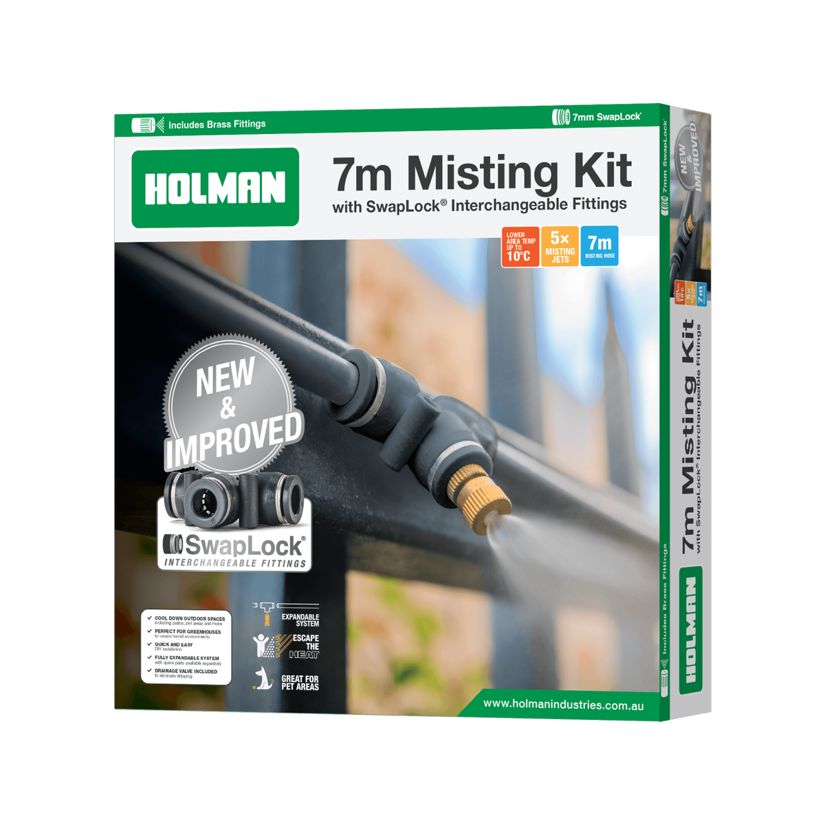 Holman 7m Misting Kit With SwapLock Fittings - Bunnings Australia