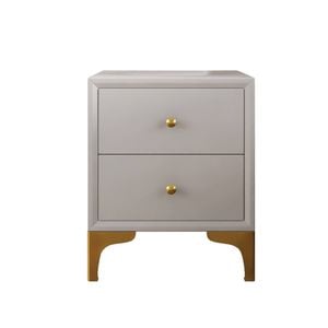 Toby Bedside Table - Bone Ivory