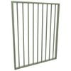 ProtectorAl 975 x 1200mm Pale Eucalypt Aluminium Square Picket Flat Top Pool Gate