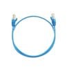 4Cabling 0.15m Blue CAT6A THIN U/UTP LSZH 28 AWG RJ45 Network Cable