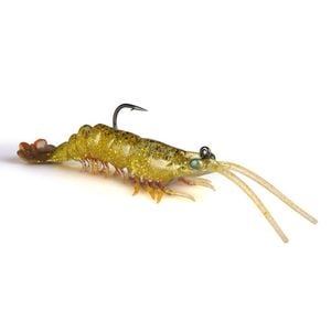 ZMan PrawnZ Elite 5" Pre Rigged Soft Plastic Fishing Lure Golden Boy