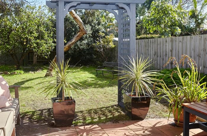 DIY Step Image - How to build a D.I.Y. timber garden arbour . Blob storage upload.