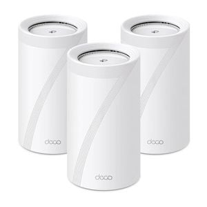 TP-Link Deco BE85 BE22000 Tri-Band Mesh WiFi 7 System (3 Pack)