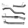 Ignite Exhausts Dpf Back For Isuzu D-max 4jj3 3l Straight Pipe Raw Aluminised Steel
