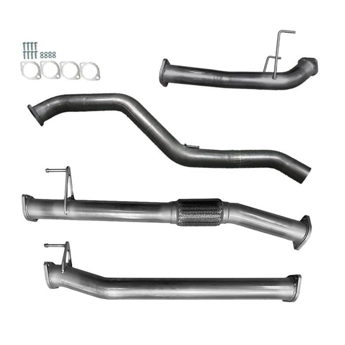 Ignite Exhausts Dpf Back For Isuzu D-max 4jj3 3l Straight Pipe Raw Aluminised Steel