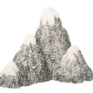 Aqua One Snow Topped Mountains Ornament Large 22x10x16.5cm (37095)