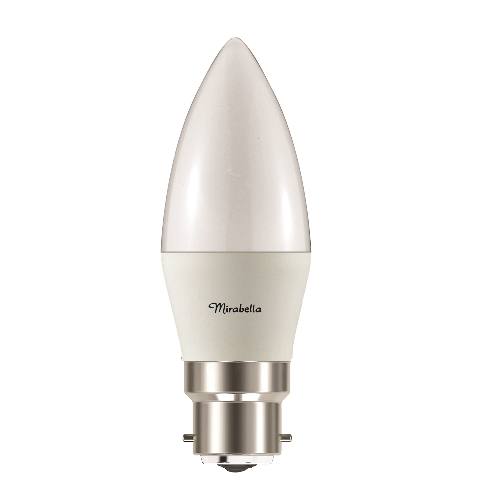 Mirabella 5W 470lm Warm White LED BC Candle