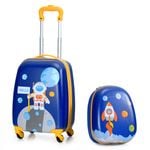 Costway Kids Luggage Backpack Set